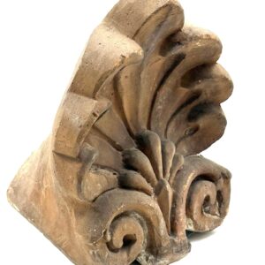 Ceramic acroterion with anthemion motif.
