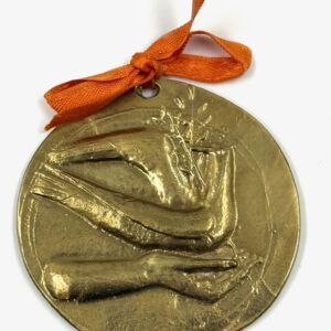 Commemorative medal from sculpture exhibition.